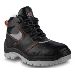 Ботинки кожаные утепленные РЕСУРС ПУ/ТПУ, металлический подносок